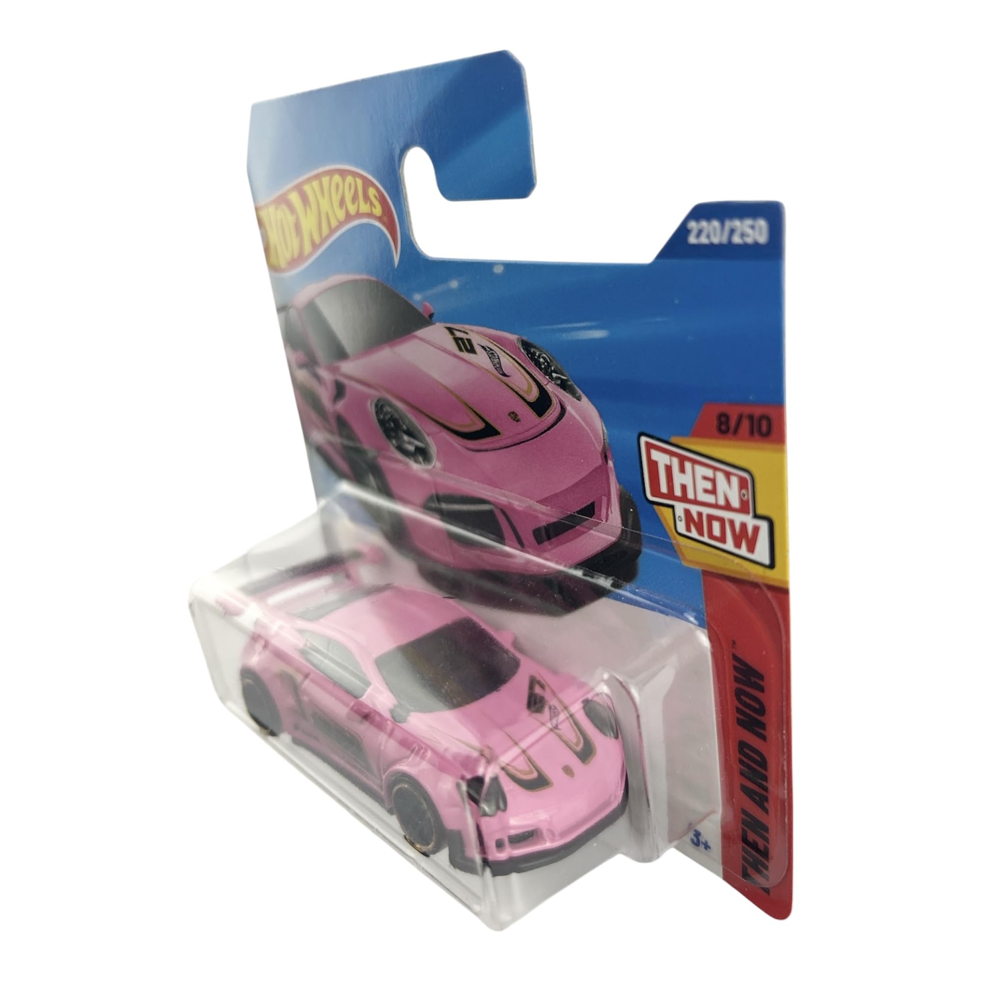 Hot Wheels GT3 RS rear wing profile highlights aero design.