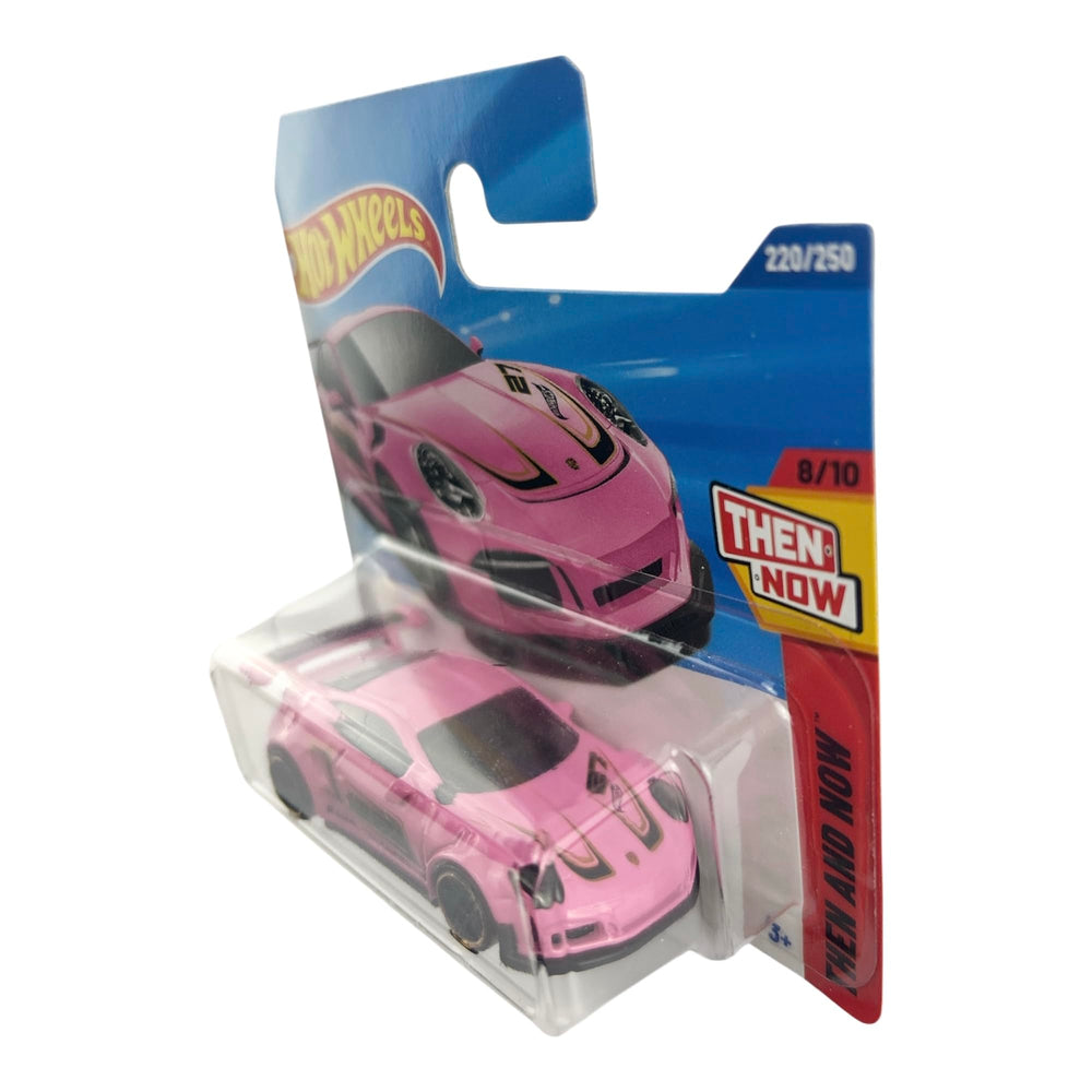 Hot Wheels GT3 RS rear wing profile highlights aero design.
