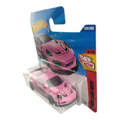 Hot Wheels GT3 RS rear wing profile highlights aero design.
