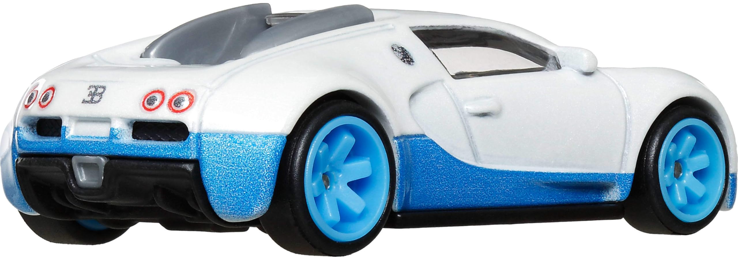 Hot Wheels Bugatti Veyron metal body and chassis for durable display