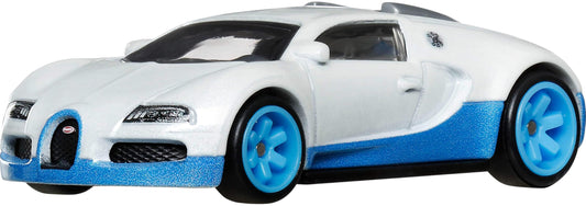 Hot Wheels Hammer Drop Bugatti Veyron with Real Riders tires for lifelike grip