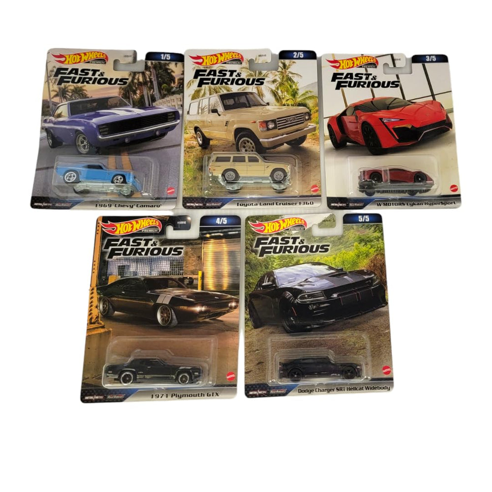 Hot Wheels HNW46-956B premium detail set for collection display.