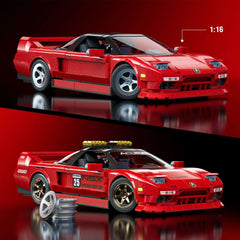 Hot Wheels NSX 1990 instruction manual highlights clear setup steps