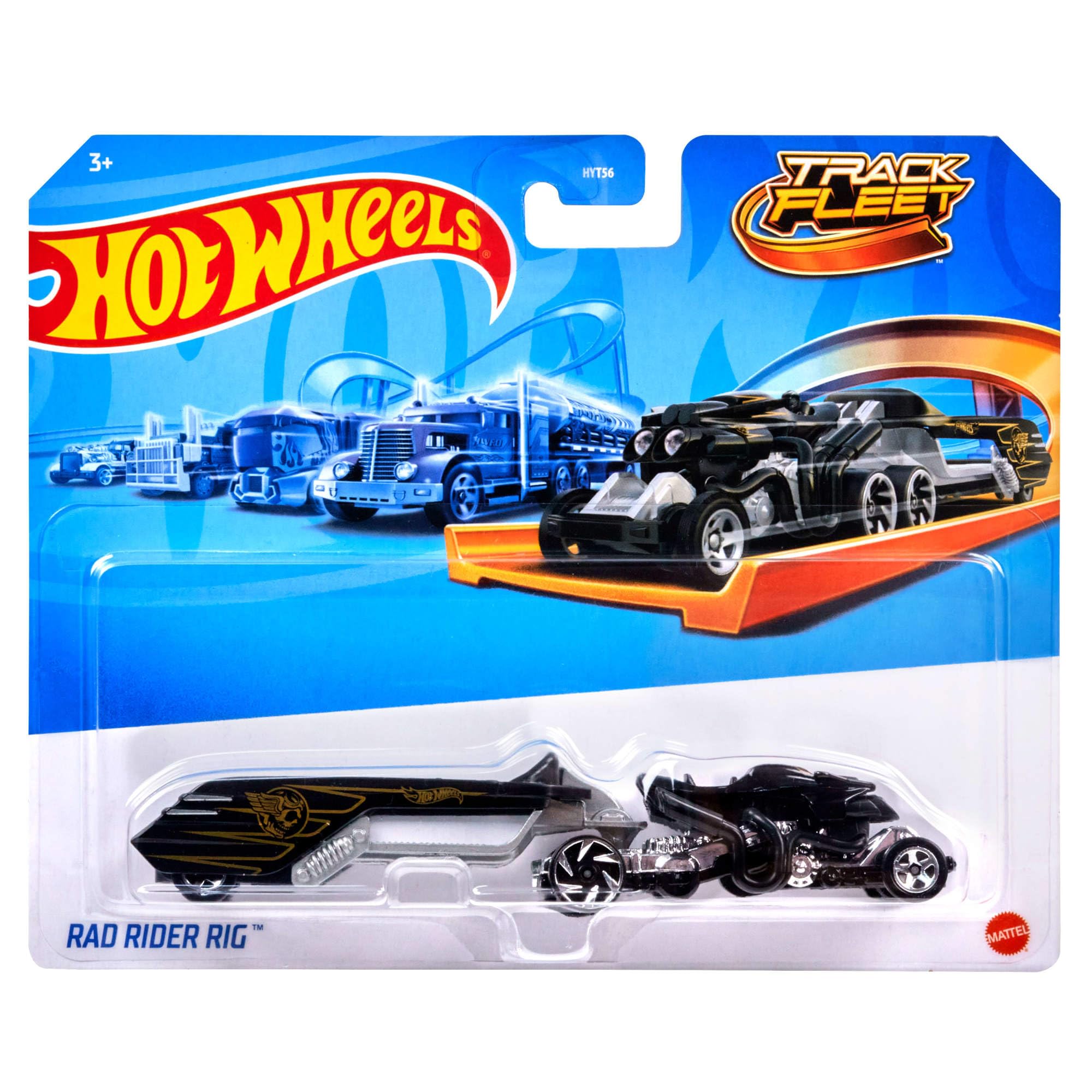 Hot Wheels truck on display ideal for collectors and imaginative play.