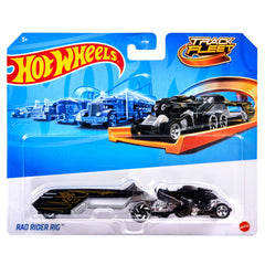 Hot Wheels truck on display ideal for collectors and imaginative play.