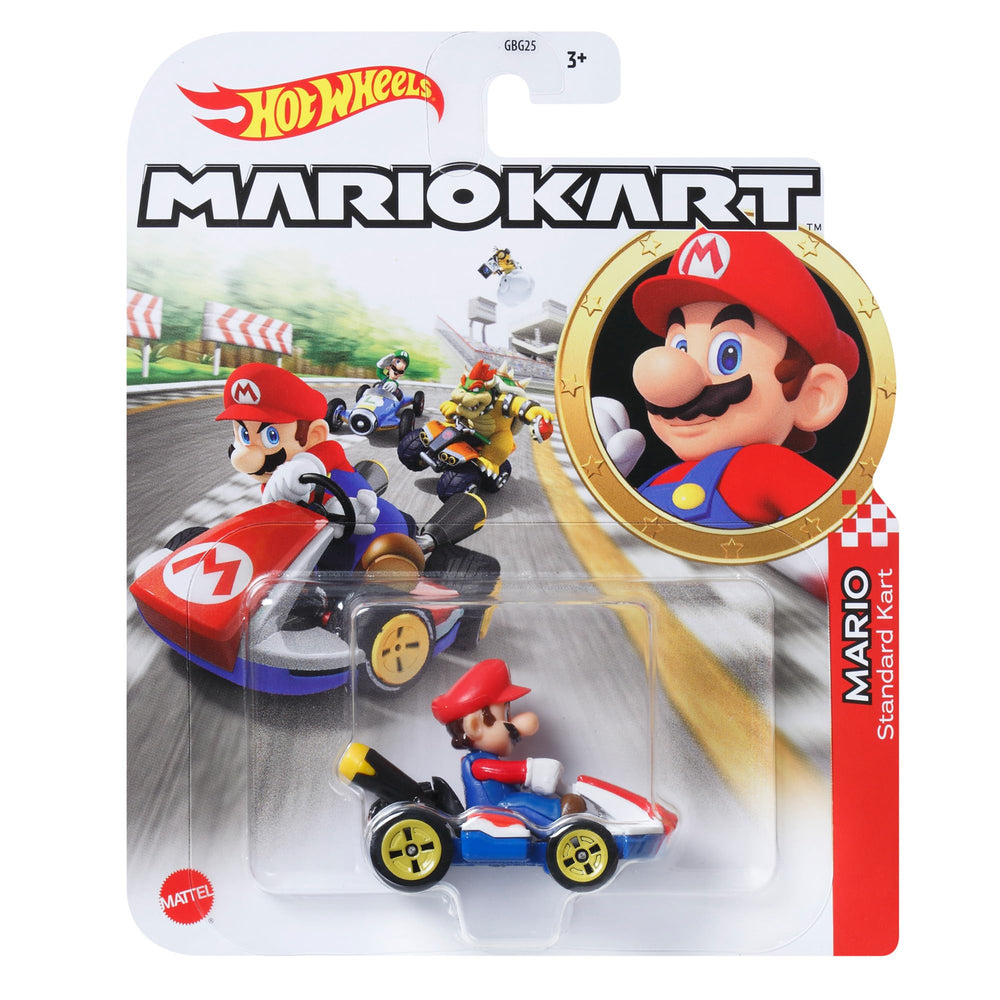 Hot Wheels Mario Kart Bowser 1:64 die cast ready for battles