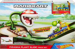 Hot Wheels Mario Kart Circuit Connection image demonstrates expandable play with other sets.