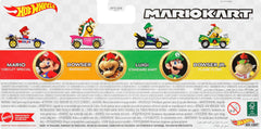 Exclusive model in the Hot Wheels Mario Kart 4-Pack boosts collection appeal.