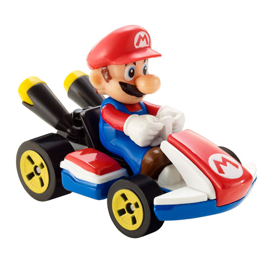 Hot Wheels Mario Kart Luigi 1:64 die cast for cooperative play
