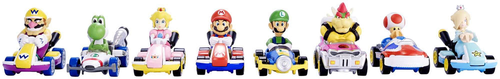 Hot Wheels Mario Kart Toad 1:64 die-cast car built for quick laps and imagination.