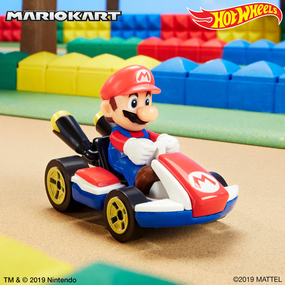 Hot Wheels Mario Kart Toad 1:64 die cast ideal for quick races