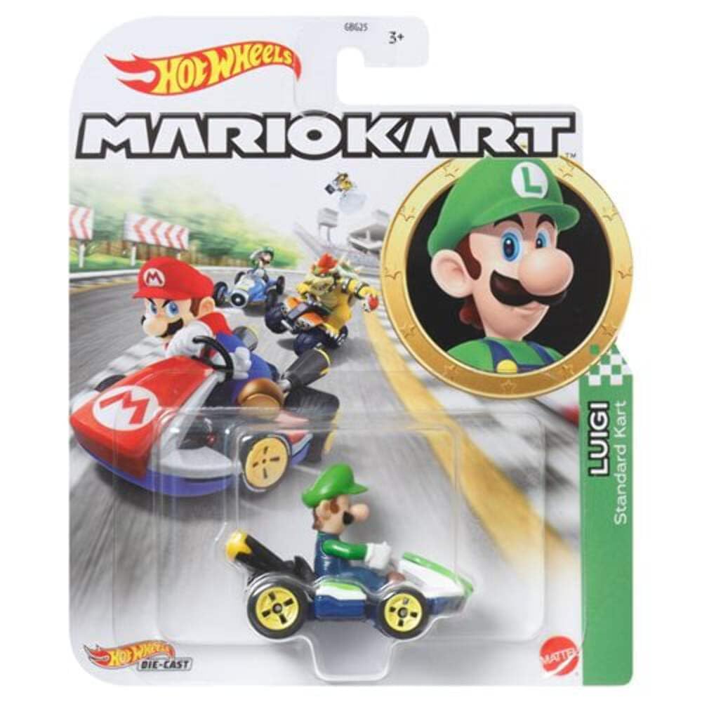 Hot Wheels Mario Kart Toad 164 close-up wheels highlights precise wheel design