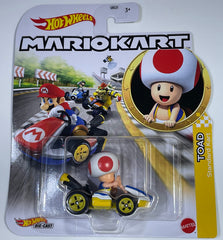 Hot Wheels Mario Kart Toad Standard Kart 2023 ready for display or on-track racing