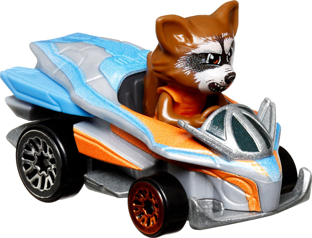 Hot Wheels Marvel RacerVerse Captain America racer built for thrilling race action