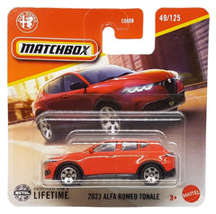 Hot Wheels Matchbox 2023 Alfa Romeo Tonale front view for display