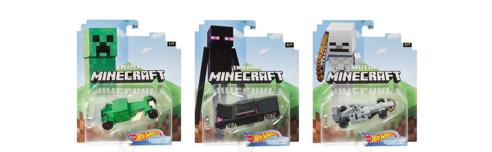 Hot Wheels Minecraft Spider car in 1:64 scale sparks imaginative web-themed play.