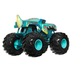 Hot Wheels Mega Wrex 2023 rear view reveals rugged details for imaginative stunts
