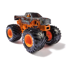 Hot Wheels Monster Trucks Bad Company Series 41 rear view highlights branding and design details