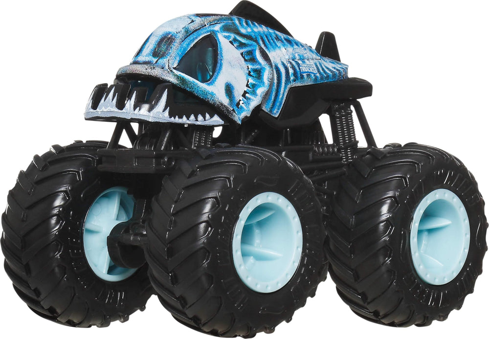 Bright decos on Monster Trucks stand out for display and play battles.