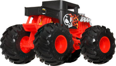 Hot Wheels Monster Trucks feature bold details and unique character styling.