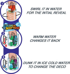 Initial reveal dunk reveals new deco on Hot Wheels Color Reveal trucks