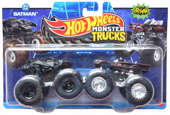 Hot Wheels Monster Trucks Dark Knight vs Classic TV Series 1:64 die-cast for display and play