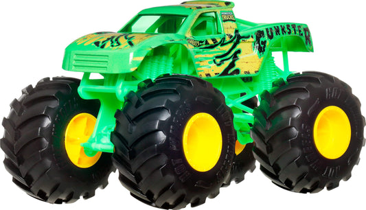 Hot Wheels Monster Trucks with giant wheels for action-ready storytelling.