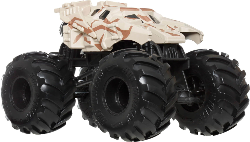 Hot Wheels Monster Trucks oversized 1:24 truck with bold styling fuels action-filled playtime.