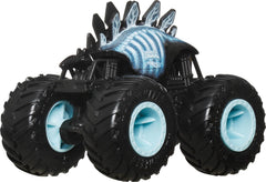 Compact 1:64 scale trucks are travel-friendly for on-the-go play.