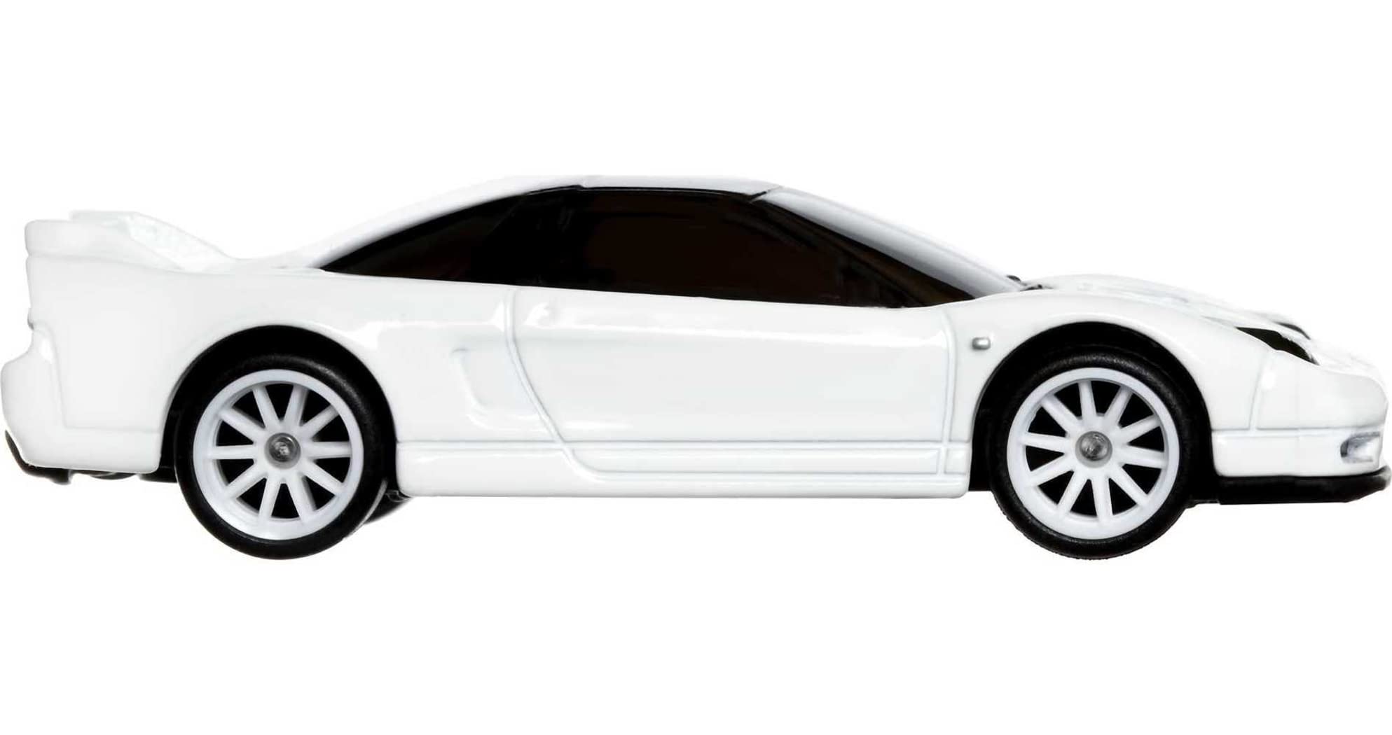 Hot Wheels Mountain Drifters Honda NSX-R with Real Riders tires for authentic feel
