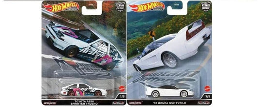 Hot Wheels Mountain Drifters Mitsubishi 3000GT VR-4 Metalflake Royal Blue, eye-catching