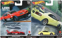 Hot Wheels Mountain Drifters Nissan Skyline ER34 Super Silhouette Red, great for display setups