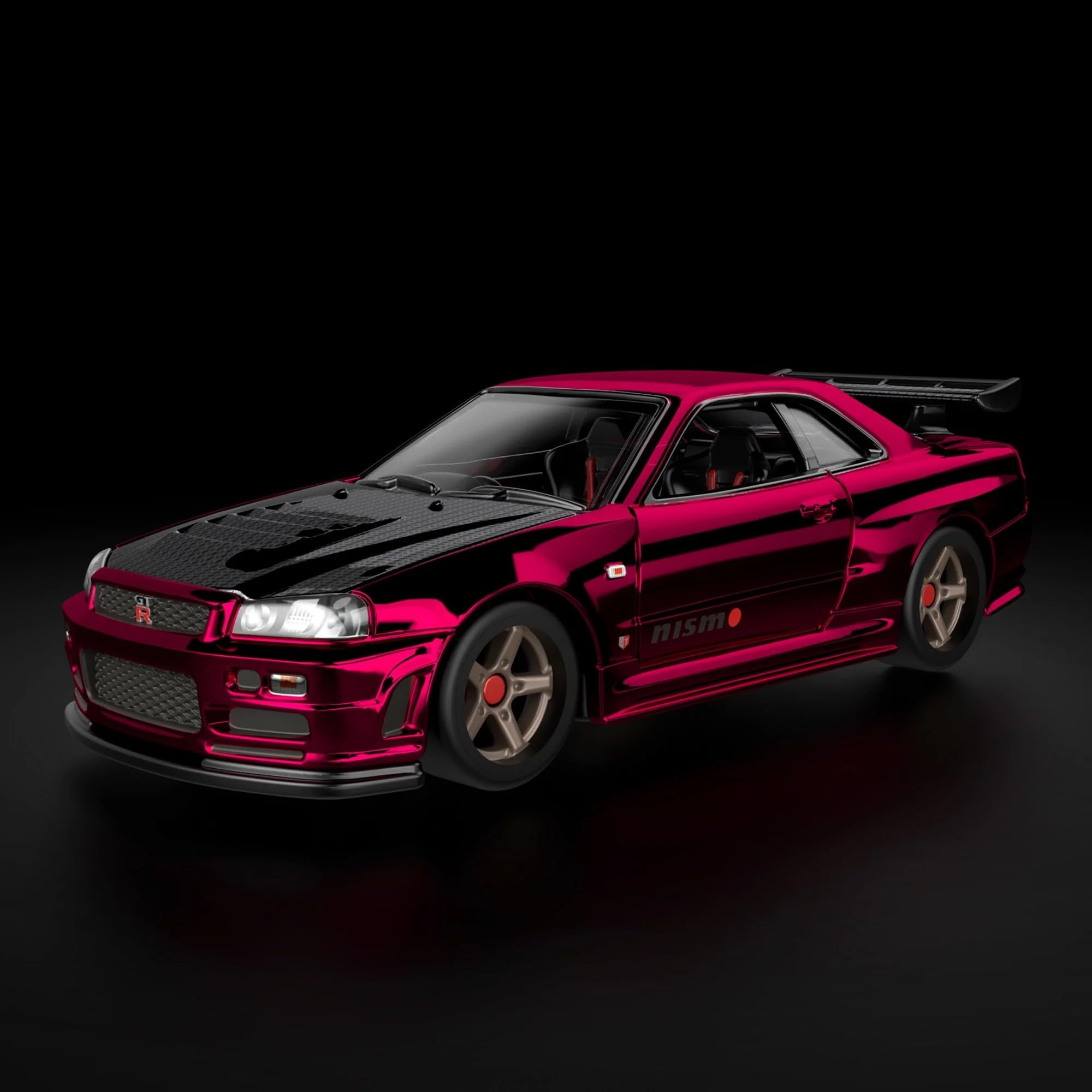 Real Riders wheels on Hot Wheels Skyline GT-R BNR34 deliver authentic scale styling