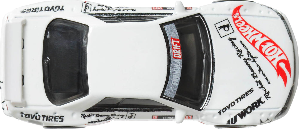 Hot Wheels Nissan Skyline GT-R R32 Pandem packaging art enhances display value.