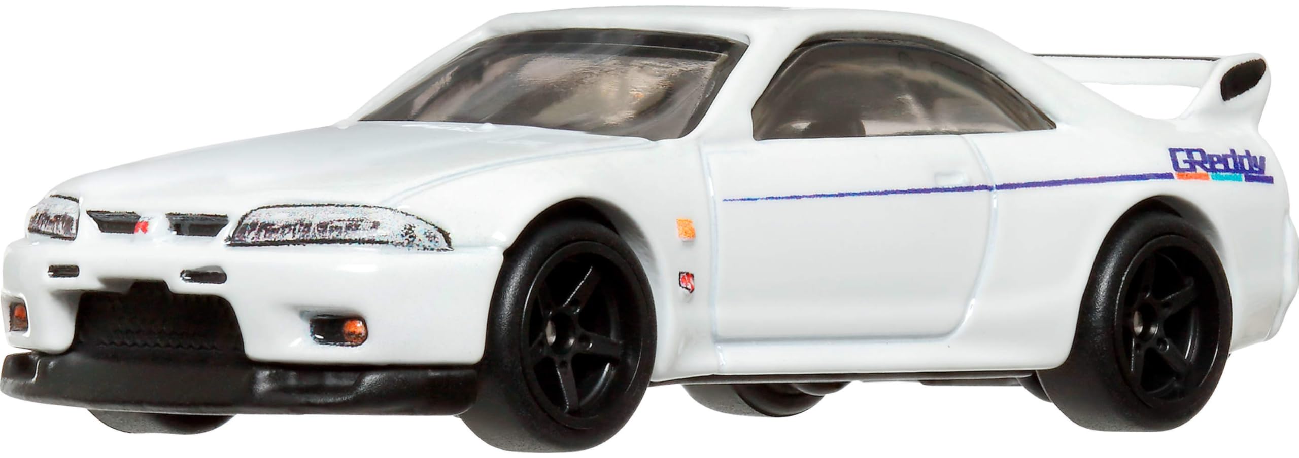 Hot Wheels Nissan Skyline R-33 exterior view with authentic detailing and scale realism.
