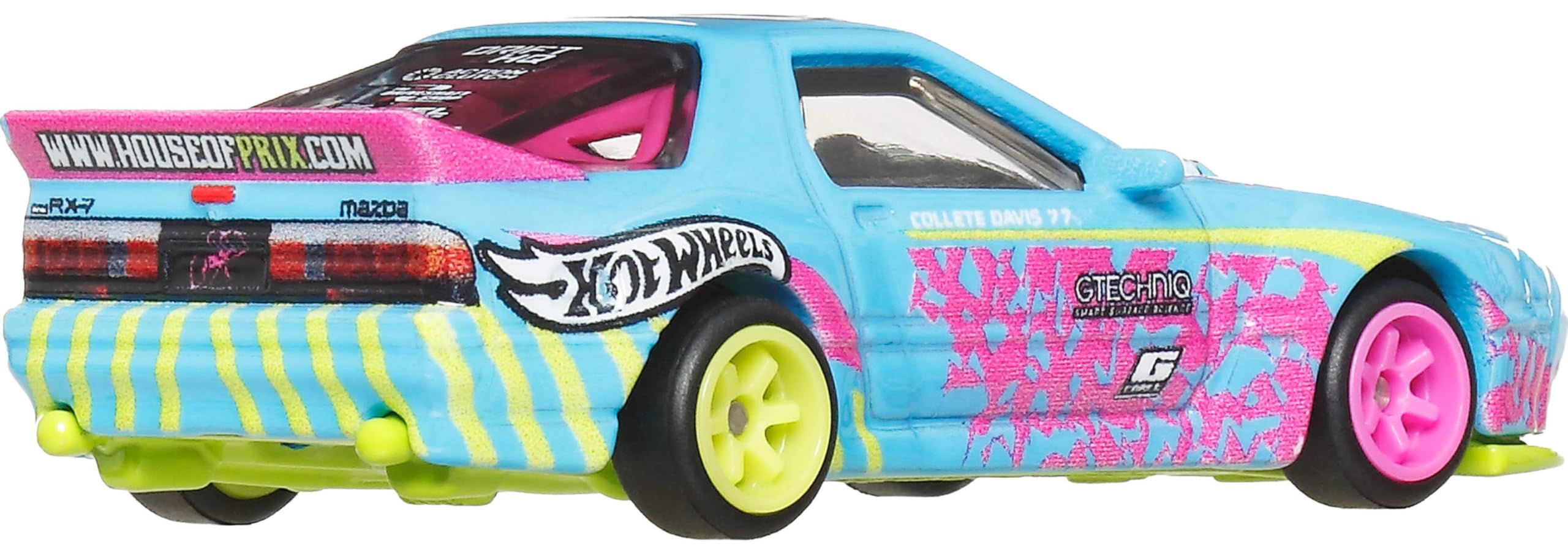 Hot Wheels packaging art enhances display value and shelf appeal