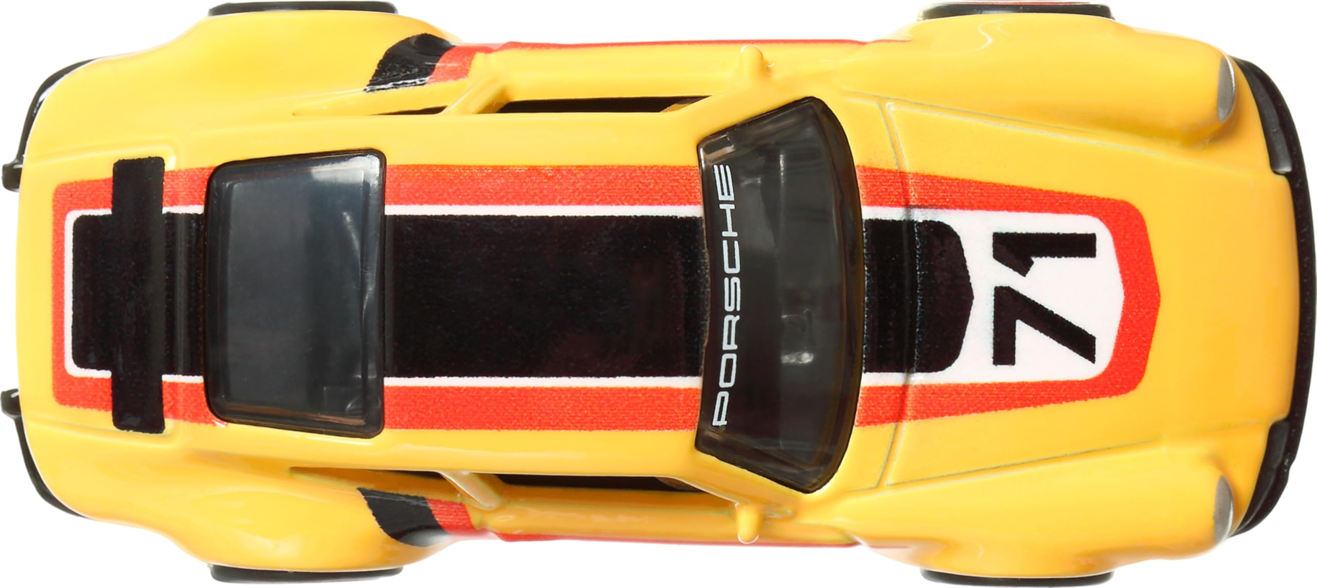 Hot Wheels Porsche 911 1971 package box art boosts gift-ready collection.