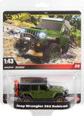 Hot Wheels Premium 1:43 front view with authentic deco for display.