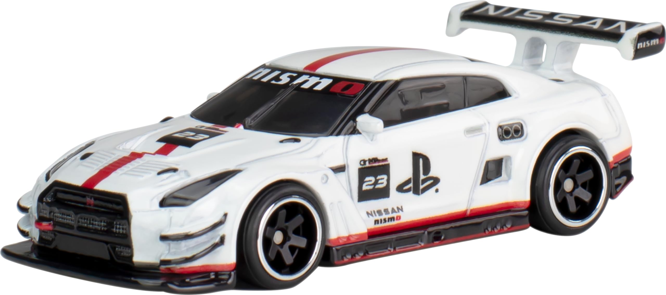 Hot Wheels Premium 1:64 car with authentic artwork for display.