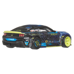 Hot Wheels 2024 Mustang RTR Spec 5-FD metal body detail emphasizes durable chassis.