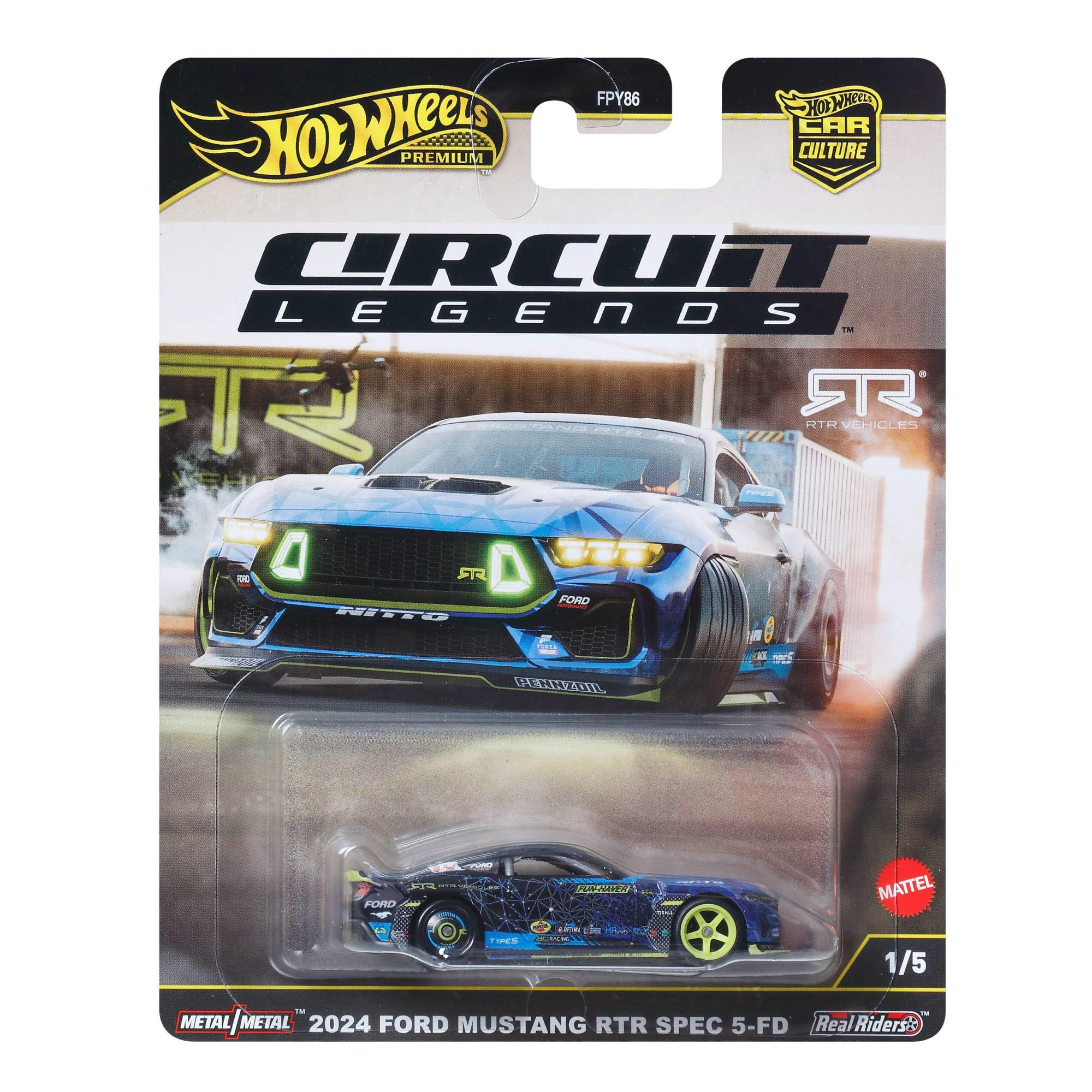 Hot Wheels packaging art captures premium Car Culture vibe for gifting and display.