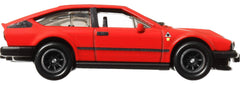 Hot Wheels Alfa Romeo GTV6 3.0 front view highlighting detailed deco and metal body.
