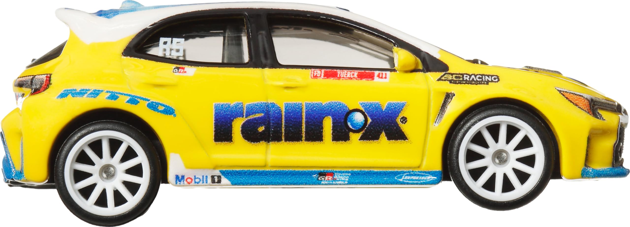 Hot Wheels authentic decos highlight world-trend cars for collectors.
