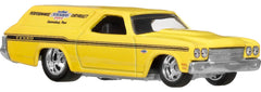 Hot Wheels Premium Car Culture Chevelle SS Wagon with Real Riders tires, ideal for display and collection