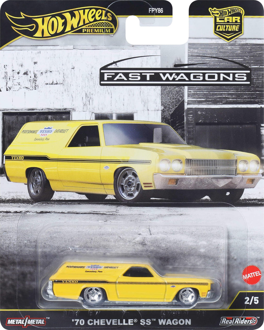 1:64 scale Chevelle captures iconic styling for respectful display
