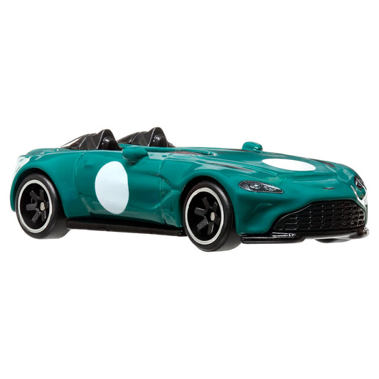 Hot Wheels Aston Martin V12 Speedster rear view reveals accurate silhouette for display