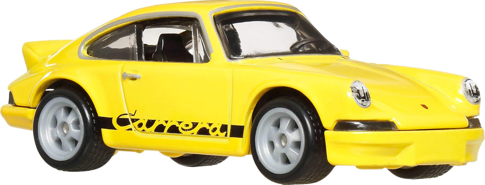 Hot Wheels Real Riders tires close-up on Porsche 911 Carrera RS 2.7.