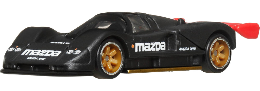 Hot Wheels Mazda 787B with premium Car Culture finish and Real Riders tires for display