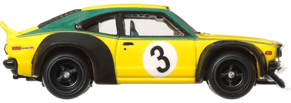 Hot Wheels Mazda RX3 detailed deco and licensed design for collectors