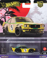Hot Wheels Mazda RX3 display-ready model ideal for gifting